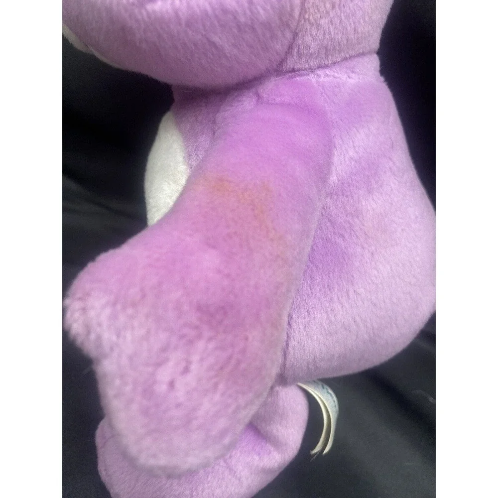 Vtg Care Bears Share Bear Lollipops Purple 10